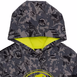 Jurassic World: Camp Cretaceous Childrens/Kids Logo Hoodie - 7-8 Years, Grey