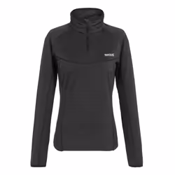 Regatta Womens/Ladies Yonder II Half Zip Fleece Top - 16 UK, Black