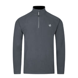 Dare 2B Mens Freethink II Fleece Top - XS, Ebony Grey