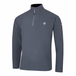 Dare 2B Mens Freethink II Fleece Top - XS, Ebony Grey