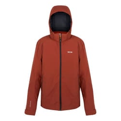 Regatta Mens Frelton Waterproof Insulated Jacket - S, Red Ochre/Black