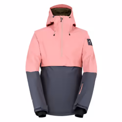 Dare 2B Womens/Ladies Snowburst Overhead Ski Jacket - 8 UK, Dusty Rose/Ebony Grey