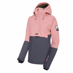 Dare 2B Womens/Ladies Snowburst Overhead Ski Jacket - 8 UK, Dusty Rose/Ebony Grey