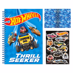 Hot Wheels Thrill Seeker A5 Wirebound Notebook