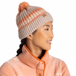 Craghoppers Womens/Ladies National Trust Gorse Stripe Beanie - M-L, Clay