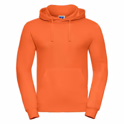 Russell Mens Plain Hoodie - XXL, Orange