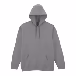 Gildan Mens Midweight Soft Touch Hoodie - 4XL, Cement