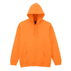 Gildan Mens Midweight Soft Touch Hoodie - 3XL, Tangerine