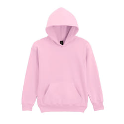 Gildan Childrens/Kids Soft Touch Midweight Hoodie - XS, Light Pink
