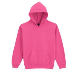 Gildan Childrens/Kids Soft Touch Midweight Hoodie - L, Pink Lemonade