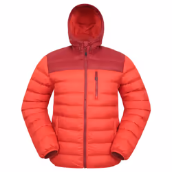 Mountain Warehouse Mens Link Padded Jacket - XXS, Red