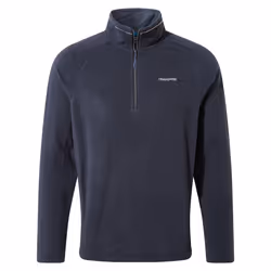 Craghoppers Mens Corey VI Half Zip Fleece Top - S, Dark Navy/Blue Navy Marl