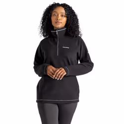 Craghoppers Womens/Ladies Miska VI Half Zip Fleece - 24 UK, Black