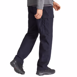 Craghoppers Mens Kiwi Lined Trousers - 42L, Dark Navy
