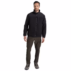 Craghoppers Mens Contrast Detail Insulated Fleece Jacket - L, Black