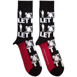 The Beatles Unisex Adult Let It Be Repeat Silhouettes Socks
