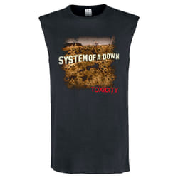 Amplified Mens Toxicity Systems Of A Down Sleeveless Tank Top - XL, Charcoal