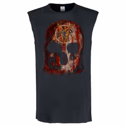 Amplified Mens World Sacrifice Slayer Sleeveless Tank Top - XL, Charcoal