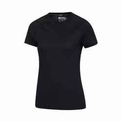 Mountain Warehouse Womens/Ladies Summit Merino Wool Thermal Top - 20 UK, Black