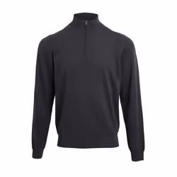 Premier Mens Zip Neck Sweatshirt - 5XL, Charcoal