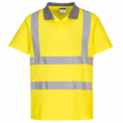 Portwest Unisex Adult Hi-Vis Polo Shirt (Pack of 6) - 3XL, Yellow