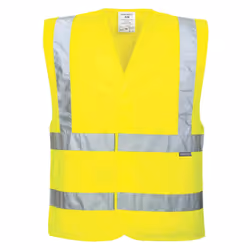 Portwest Unisex Adult Hi-Vis Vest (Pack of 10) - XXL-3XL, Yellow