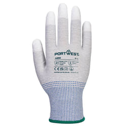 Portwest Unisex Adult A698 - MR13 ESD Safety Gloves (Pack of 12) - 10, Grey/White/Blue