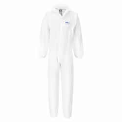Portwest Unisex Adult SMS FR BIZTEX Overalls (Pack of 50) - XL, White