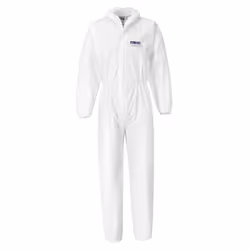 Portwest Unisex Adult Microporous Overalls (Pack of 50) - M, White