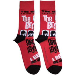 The Beatles Unisex Adult A Hard Day's Night Socks