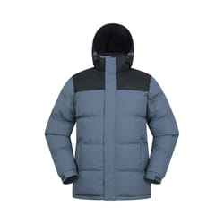 Mountain Warehouse Mens Snow Borg Lined Padded Jacket - XS, Grey