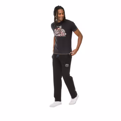 Duke Mens D555 Lorne Motorbike Crew Neck Kingsize T-Shirt - 5XL, Washed Black