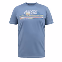 Duke Mens D555 Norfolk Coca Cola Kingsize T-Shirt - 6XL, Denim Marl