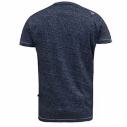 Duke Mens D555 Upton Hawaii Leaf Print Kingsize T-Shirt - 4XL, Navy Twist