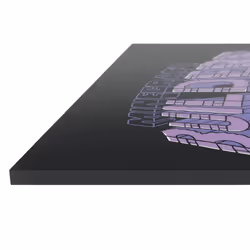 Minecraft Builders Canvas Print - 60.5cm x 60.5cm x 2cm, Black/Green/Purple