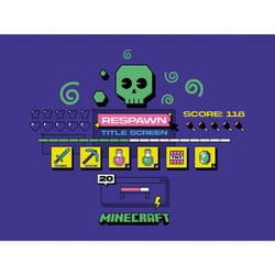 Minecraft Respawn Canvas Print
