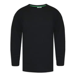 Duke Mens D555 Exeter Thermal Kingsize Long-Sleeved T-Shirt - 4XL, Black