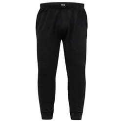 Duke Mens D555 Boston Kingsize Long Johns - 4XL, Black