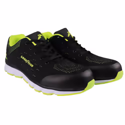 Goodyear Mens Safety Shoes - 5 UK, Black/Green