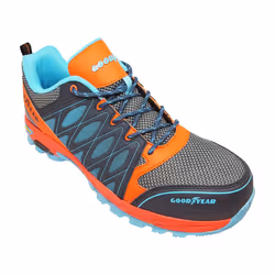 Goodyear Mens Perforated Safety Shoes - 12 UK, Multicoloured