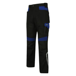 Goodyear Mens Reflective Cargo Trousers - 40R, Black