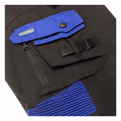 Goodyear Mens Reflective Cargo Trousers - 40R, Black