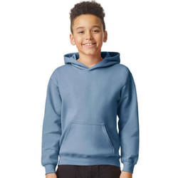 Gildan Childrens/Kids Fleece Midweight Hoodie - XS, Stone Blue