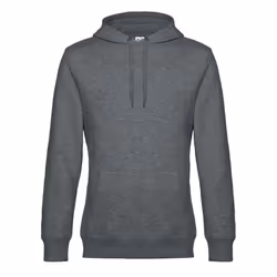 B&C Mens King Hoodie - M, Mid Grey Heather