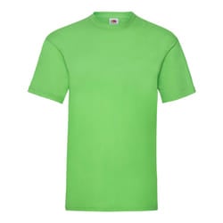 Fruit of the Loom Mens Valueweight T-Shirt - L, Lime Green