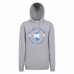 Mountain Warehouse Womens/Ladies Scottish Flag Overhead Hoodie - XL, Light Grey