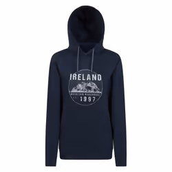 Mountain Warehouse Womens/Ladies Ireland Circle Overhead Hoodie - L, Navy