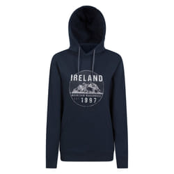Mountain Warehouse Womens/Ladies Ireland Circle Overhead Hoodie - L, Navy