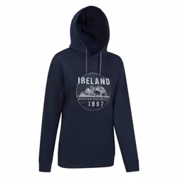 Mountain Warehouse Womens/Ladies Ireland Circle Overhead Hoodie - L, Navy