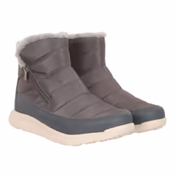Mountain Warehouse Womens/Ladies Boston Fleece Lined Snow Boots - 4 UK, Grey